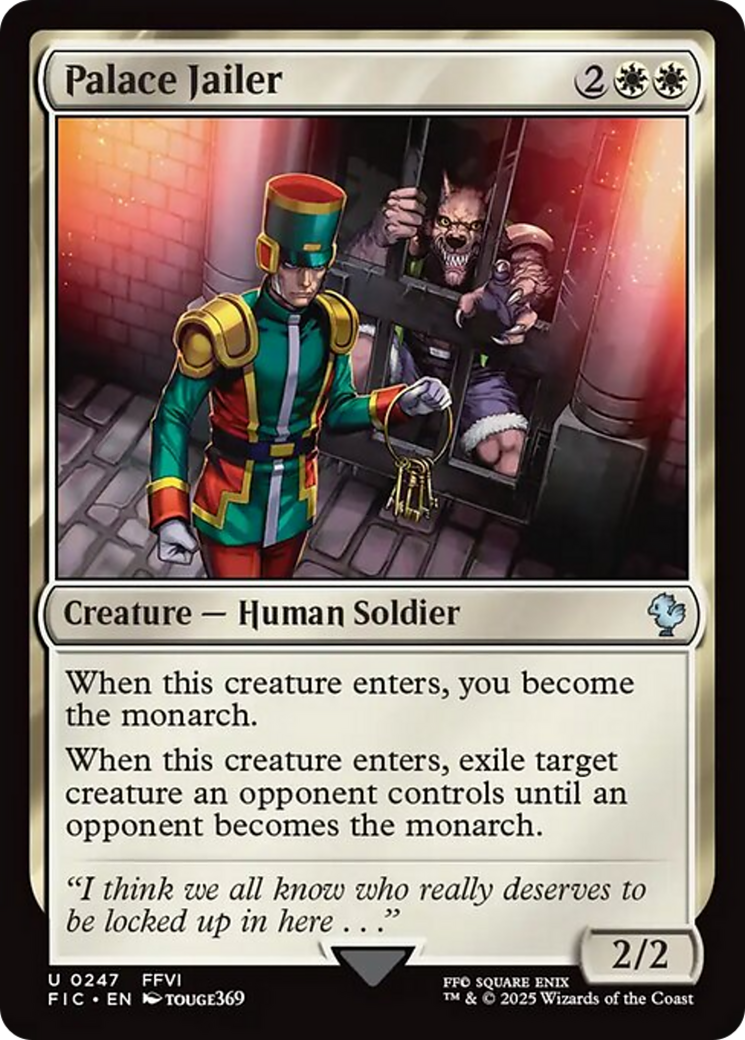 Palace Jailer [FINAL FANTASY Commander] | Boutique FDB TCG
