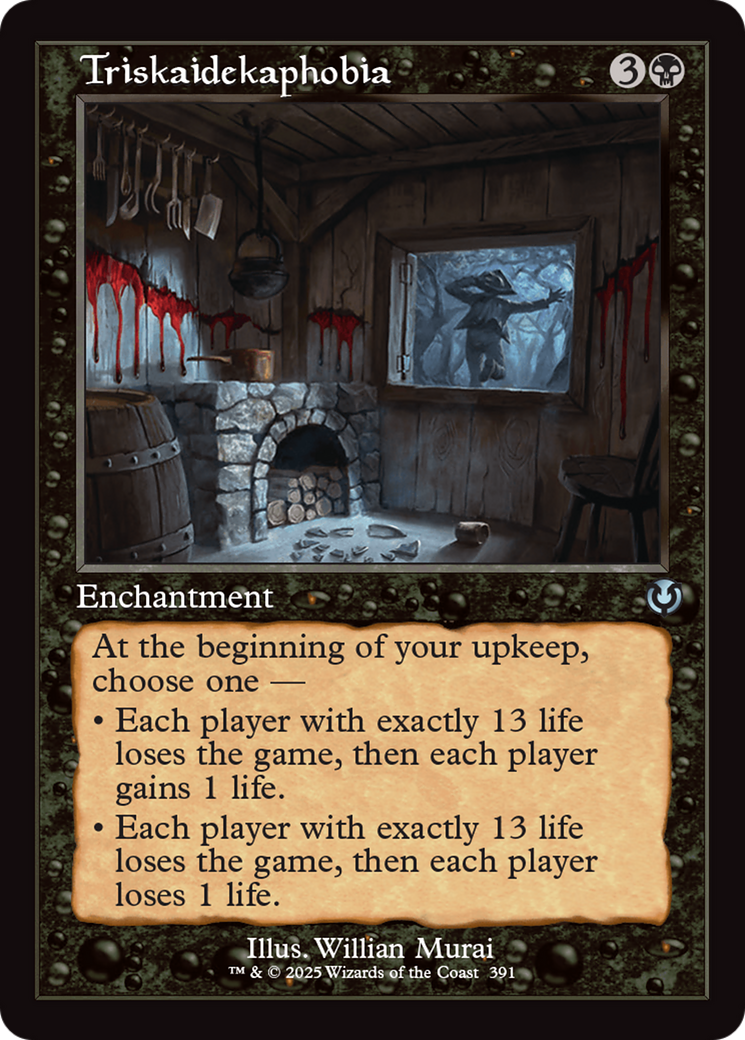 Triskaidekaphobia (Retro Frame) [Innistrad Remastered] | Boutique FDB TCG