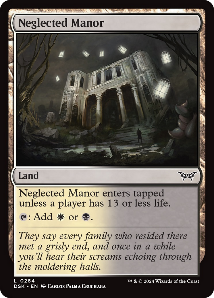 Neglected Manor [Duskmourn: House of Horror] | Boutique FDB TCG