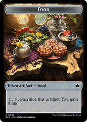 Food // Coruscation Mage Double-Sided Token [Bloomburrow Tokens] | Boutique FDB TCG