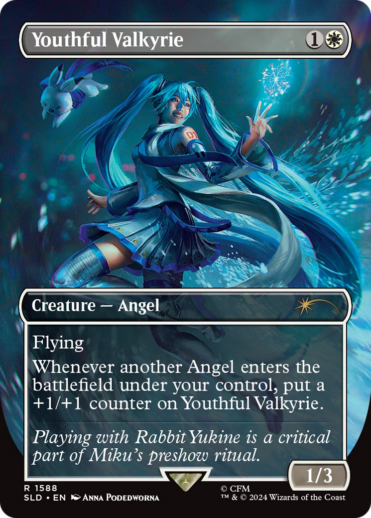 Youthful Valkyrie (Rainbow Foil) [Secret Lair Drop Series] | Boutique FDB TCG