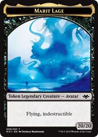 Marit Lage (006) // Elemental (008) Double-Sided Token [Modern Horizons Tokens] | Boutique FDB TCG