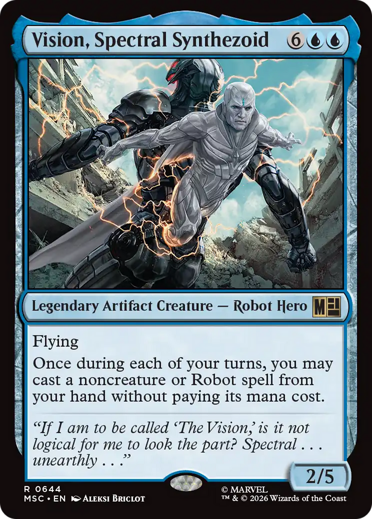 Vision, Spectral Synthezoid [Marvel Super Heroes Commander] | Boutique FDB TCG