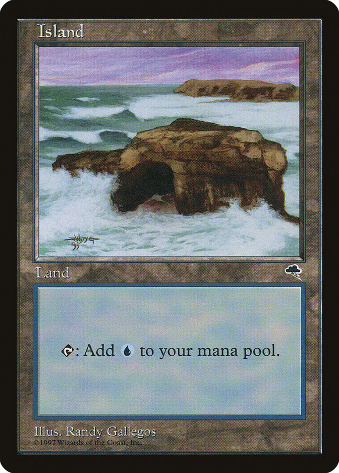 Island (Signature on Left) [Tempest] | Boutique FDB TCG