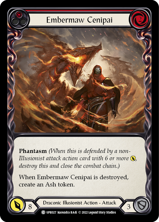 Embermaw Cenipai (Red) [UPR027] (Uprising) | Boutique FDB TCG