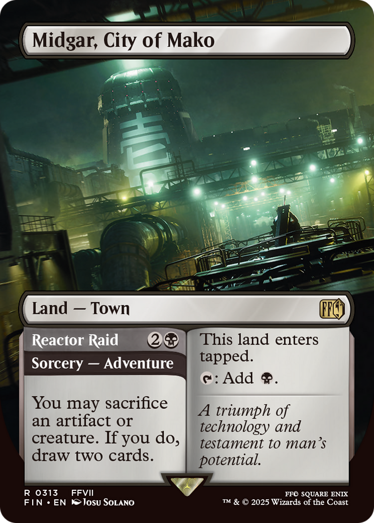 Midgar, City of Mako (Borderless) [FINAL FANTASY] | Boutique FDB TCG