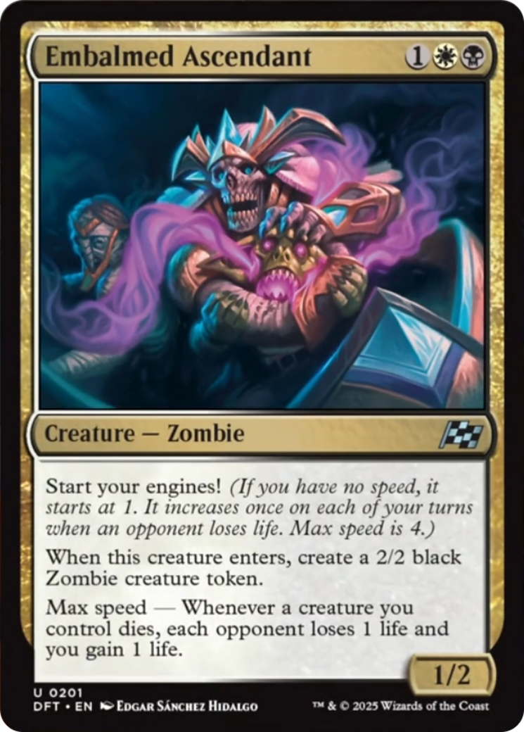 Embalmed Ascendant [Aetherdrift] | Boutique FDB TCG