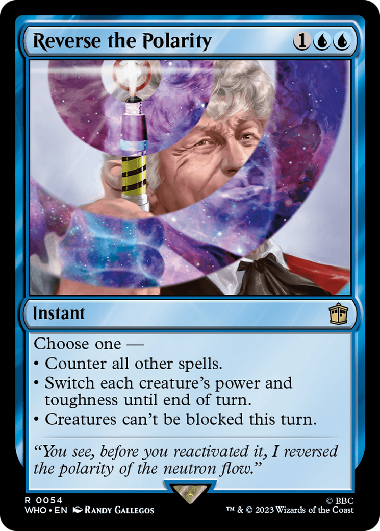 Reverse the Polarity [Doctor Who] | Boutique FDB TCG