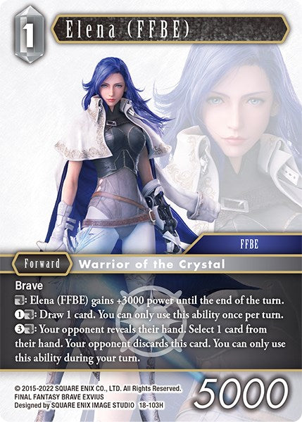 Elena (FFBE) [Resurgence of Power] | Boutique FDB TCG