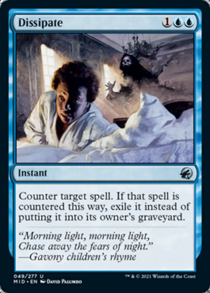 Dissipate [Innistrad: Midnight Hunt] | Boutique FDB TCG