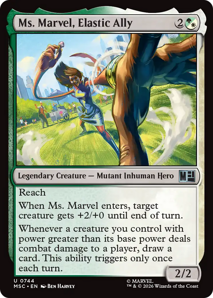 Ms. Marvel, Elastic Ally [Marvel Super Heroes] | Boutique FDB TCG