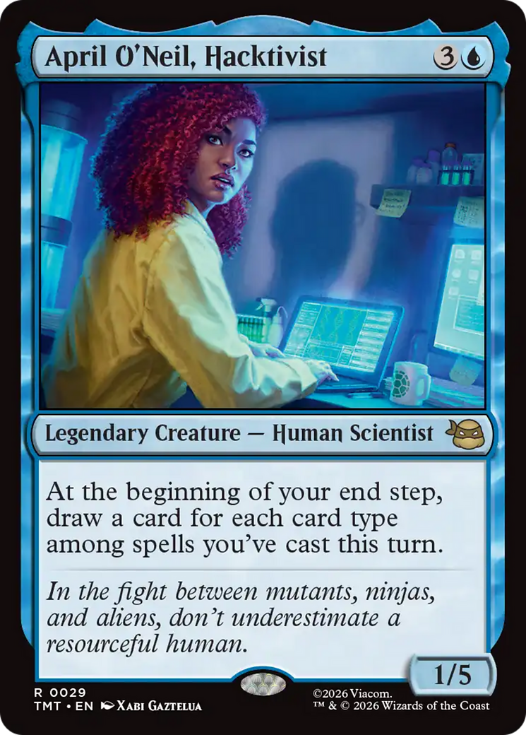 April O'Neil, Hacktivist [Teenage Mutant Ninja Turtles] | Boutique FDB TCG