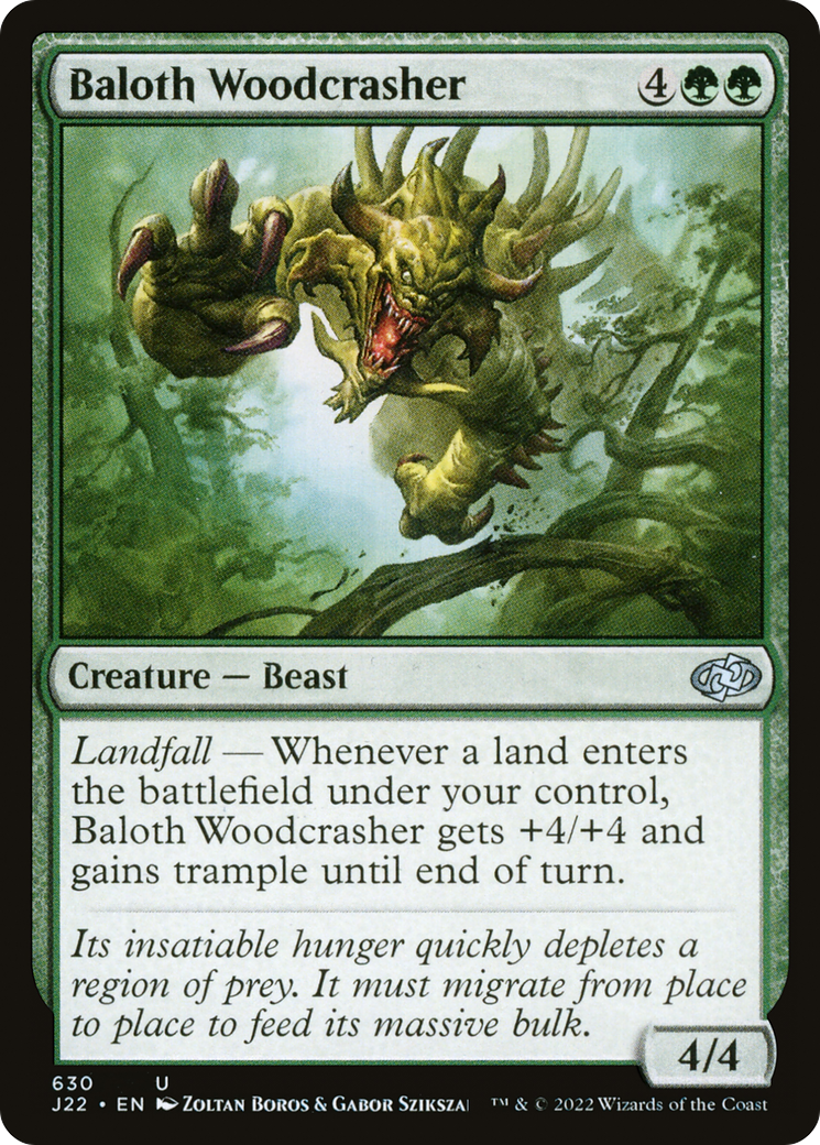 Baloth Woodcrasher [Jumpstart 2022] | Boutique FDB TCG