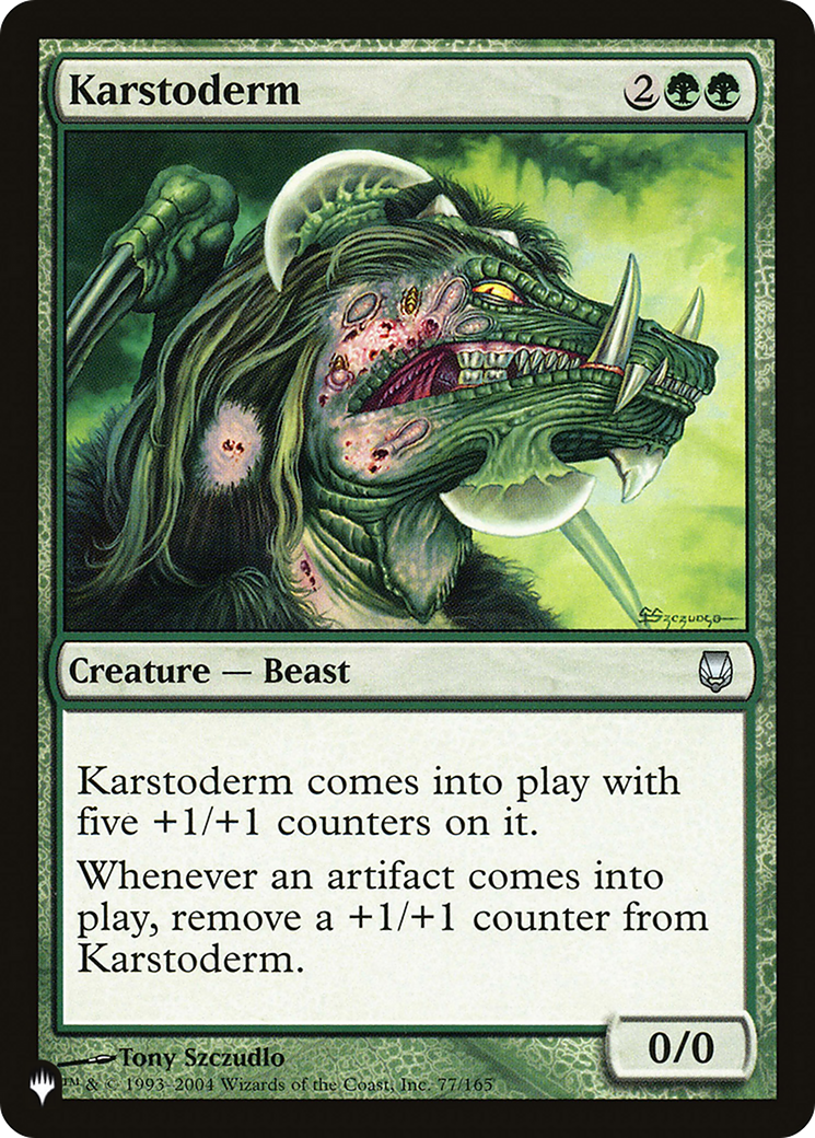 Karstoderm [The List Reprints] | Boutique FDB TCG