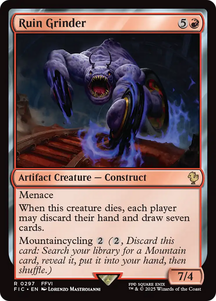 Ruin Grinder [FINAL FANTASY Commander] | Boutique FDB TCG