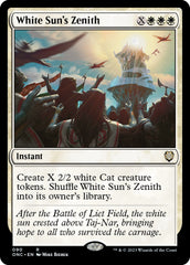 White Sun's Zenith [Phyrexia: All Will Be One Commander] | Boutique FDB TCG