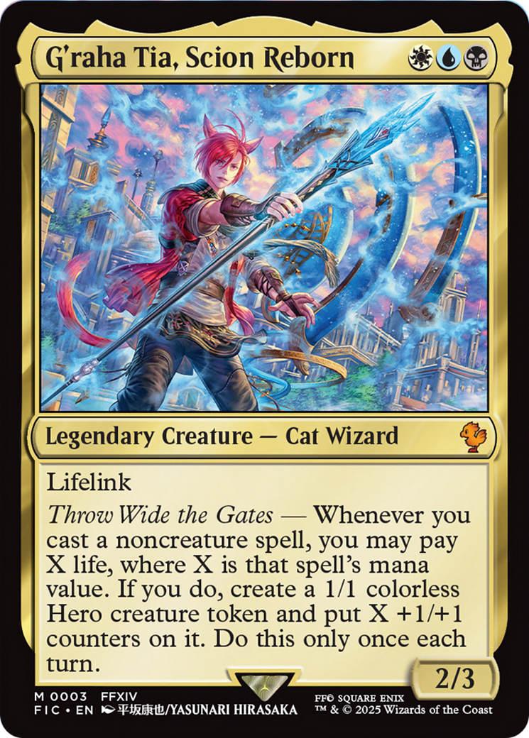 G'raha Tia, Scion Reborn [FINAL FANTASY Commander] | Boutique FDB TCG