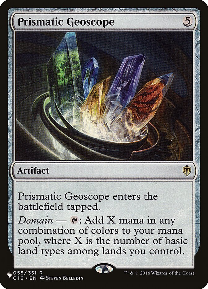 Prismatic Geoscope [The List] | Boutique FDB TCG