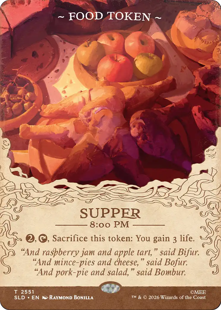 Food Token (2551) [Secret Lair Drop Series] | Boutique FDB TCG