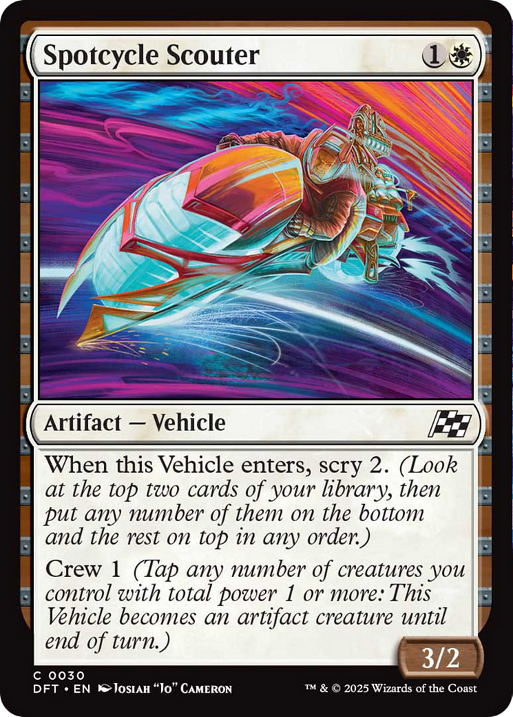 Spotcycle Scouter [Aetherdrift] | Boutique FDB TCG