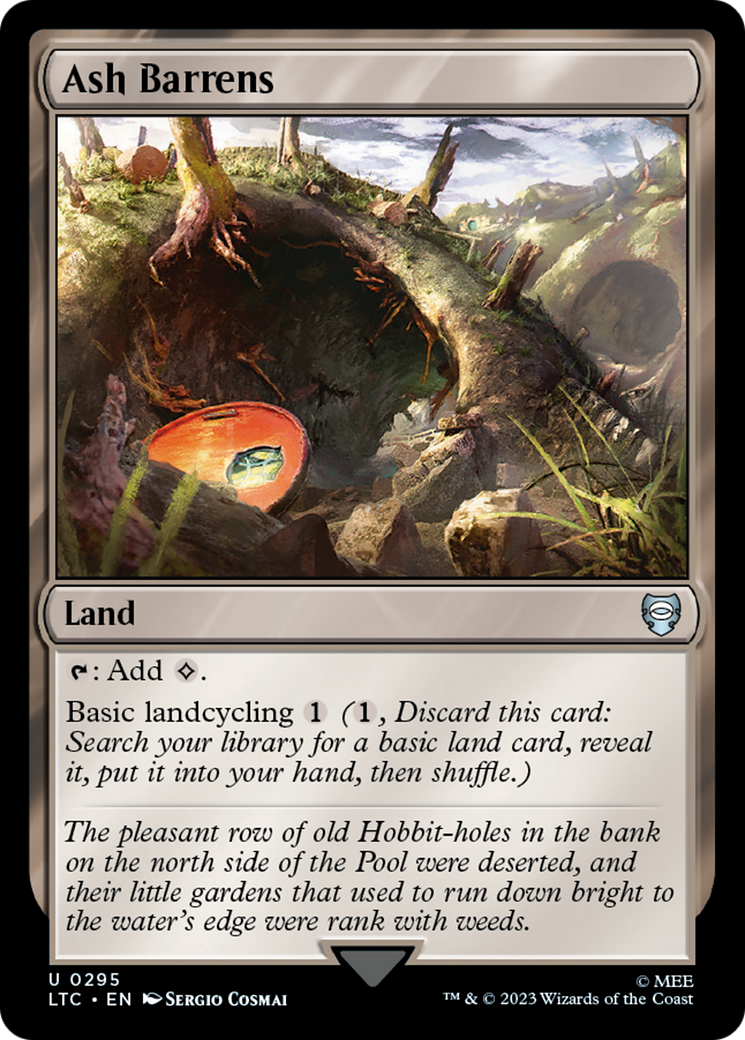 Ash Barrens [The Lord of the Rings: Tales of Middle-Earth Commander] | Boutique FDB TCG