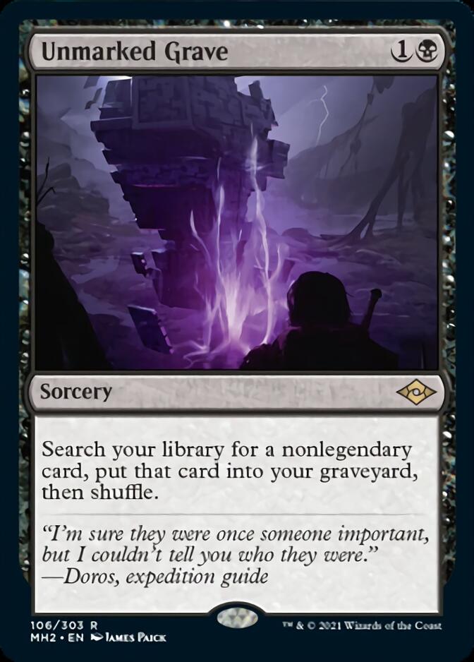 Unmarked Grave [Modern Horizons 2] | Boutique FDB TCG