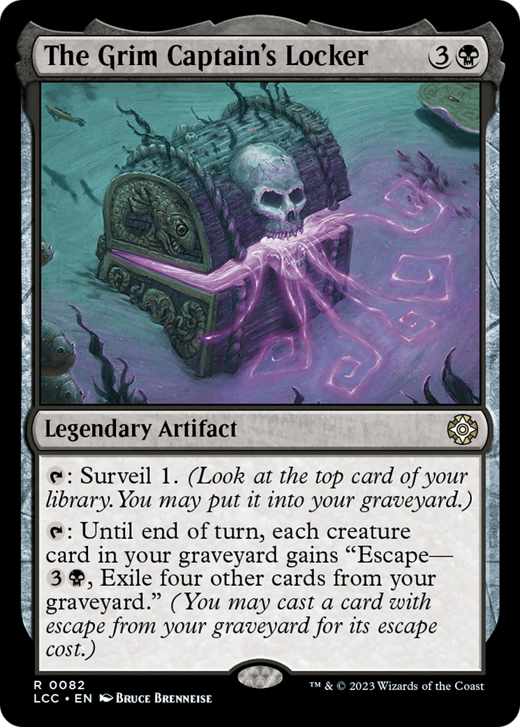 The Grim Captain's Locker [The Lost Caverns of Ixalan Commander] | Boutique FDB TCG