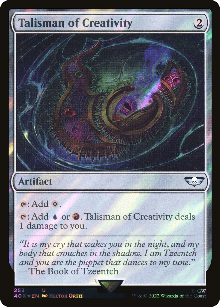 Talisman of Creativity (Surge Foil) [Marvel Super Heroes Commander] | Boutique FDB TCG