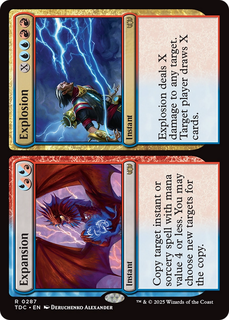Expansion // Explosion [Tarkir: Dragonstorm Commander] | Boutique FDB TCG