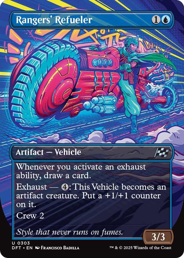 Rangers' Refueler (Borderless) [Aetherdrift] | Boutique FDB TCG