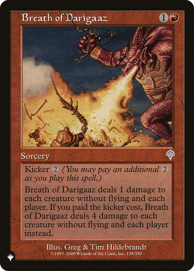 Breath of Darigaaz [The List Reprints] | Boutique FDB TCG