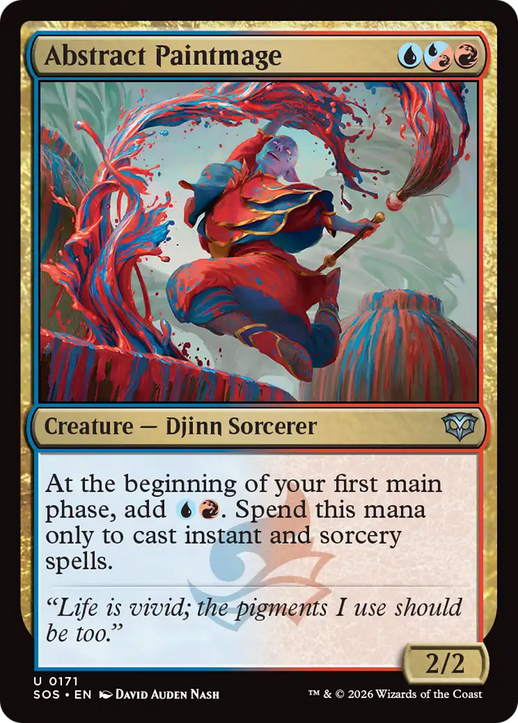 Abstract Paintmage [Secrets of Strixhaven] | Boutique FDB TCG