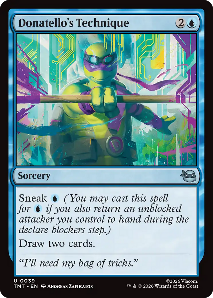 Donatello's Technique [Teenage Mutant Ninja Turtles] | Boutique FDB TCG