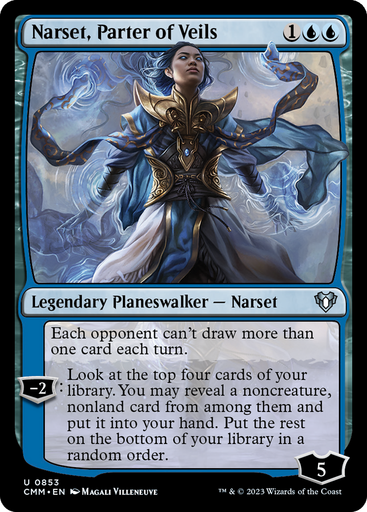 Narset, Parter of Veils [Commander Masters] | Boutique FDB TCG