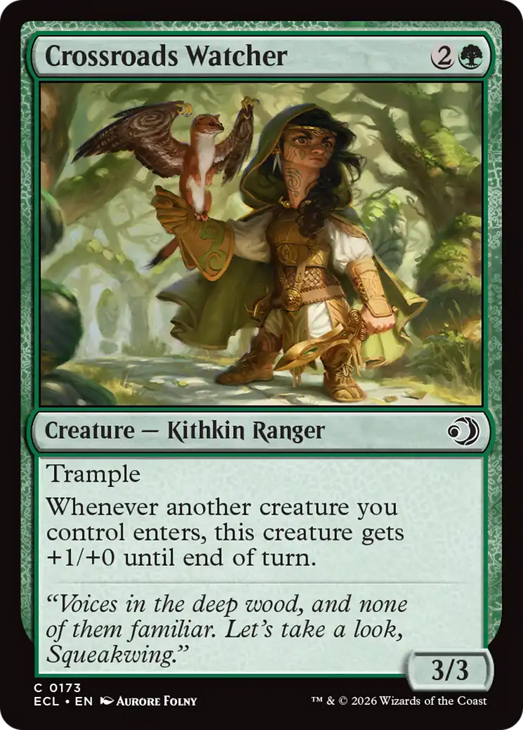 Crossroads Watcher [Lorwyn Eclipsed] | Boutique FDB TCG