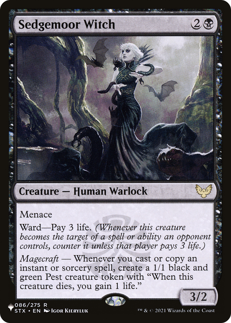 Sedgemoor Witch [The List Reprints] | Boutique FDB TCG