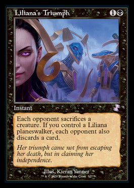 Liliana's Triumph (Timeshifted) [Time Spiral Remastered] | Boutique FDB TCG