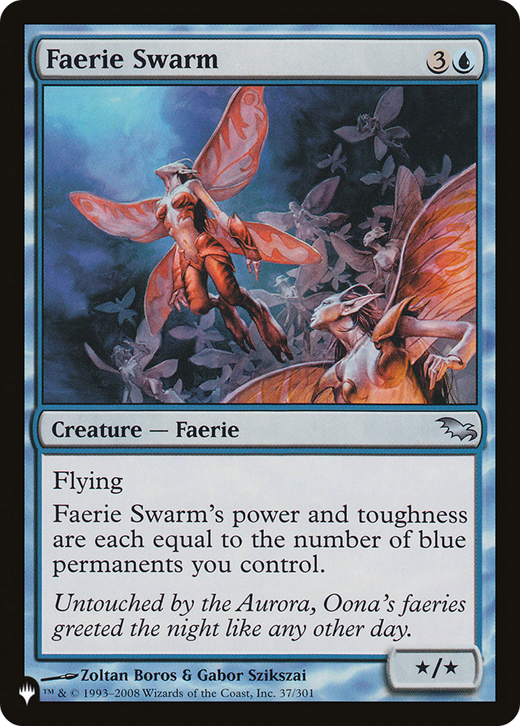 Faerie Swarm [The List Reprints] | Boutique FDB TCG