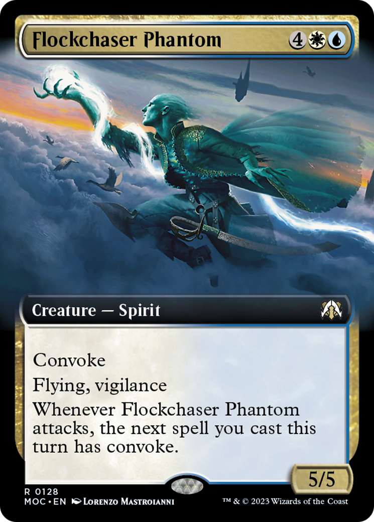 Flockchaser Phantom (Extended Art) [March of the Machine Commander] | Boutique FDB TCG