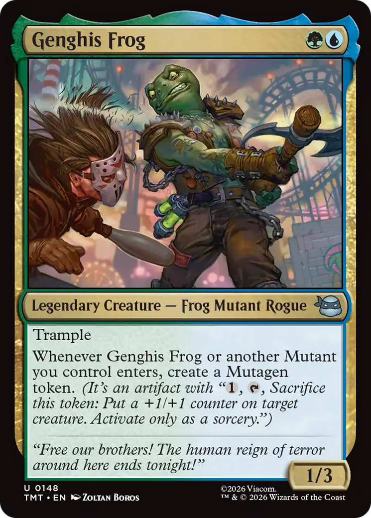 Genghis Frog [Teenage Mutant Ninja Turtles] | Boutique FDB TCG