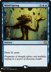 Mind Spring [The List] | Boutique FDB TCG