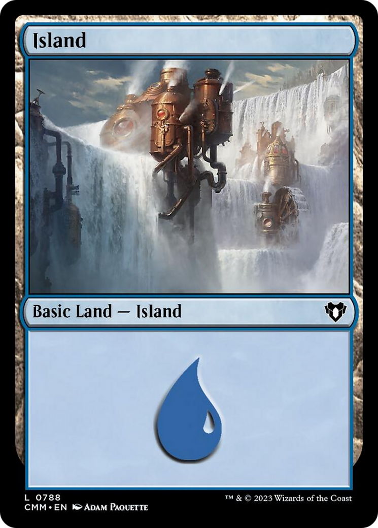 Island (788) [Commander Masters] | Boutique FDB TCG