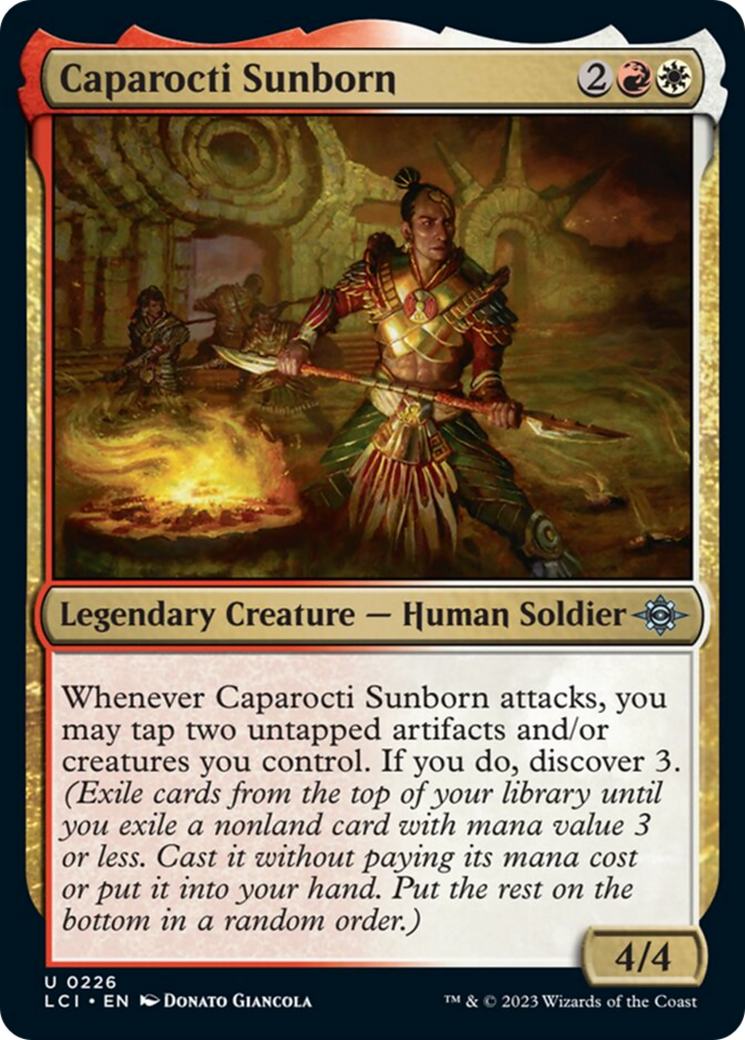 Caparocti Sunborn [The Lost Caverns of Ixalan] | Boutique FDB TCG