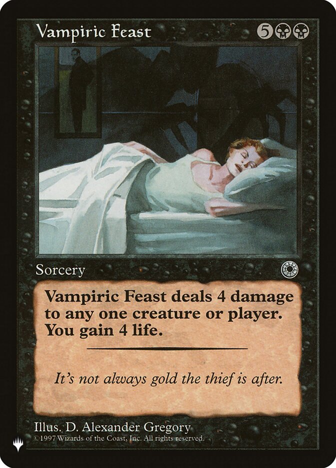 Vampiric Feast [The List] | Boutique FDB TCG