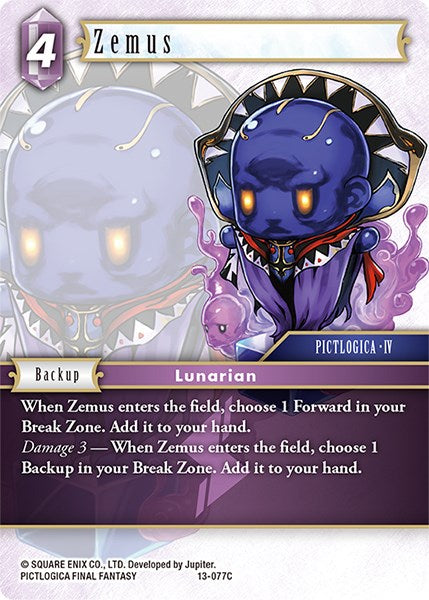 Zemus [Opus XIII: Crystal Radiance] | Boutique FDB TCG