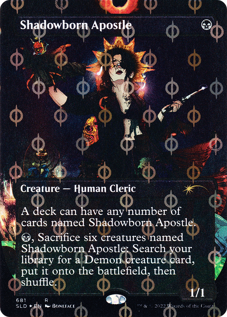 Shadowborn Apostle (681) (Step-and-Compleat Foil) [Secret Lair Drop Promos] | Boutique FDB TCG