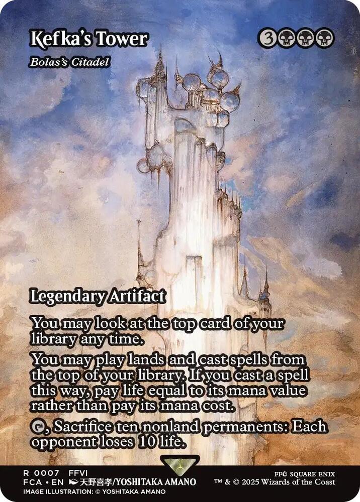 Kefka's Tower - Bolas's Citadel (Showcase) [FINAL FANTASY : Through the Ages] | Boutique FDB TCG