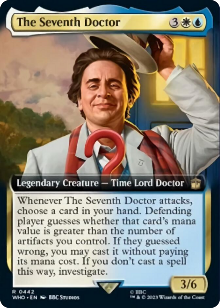 The Seventh Doctor (Extended Art) [Doctor Who] | Boutique FDB TCG