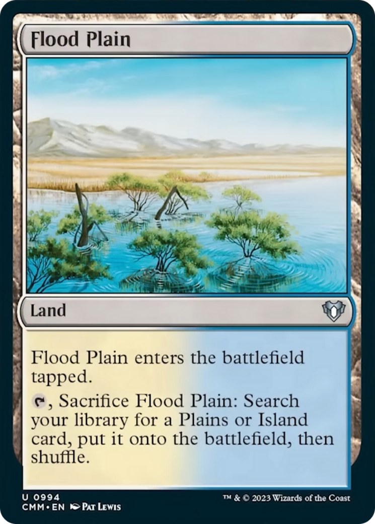 Flood Plain [Commander Masters] | Boutique FDB TCG