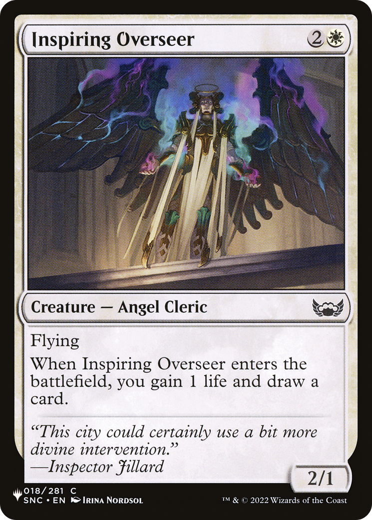 Inspiring Overseer [The List Reprints] | Boutique FDB TCG